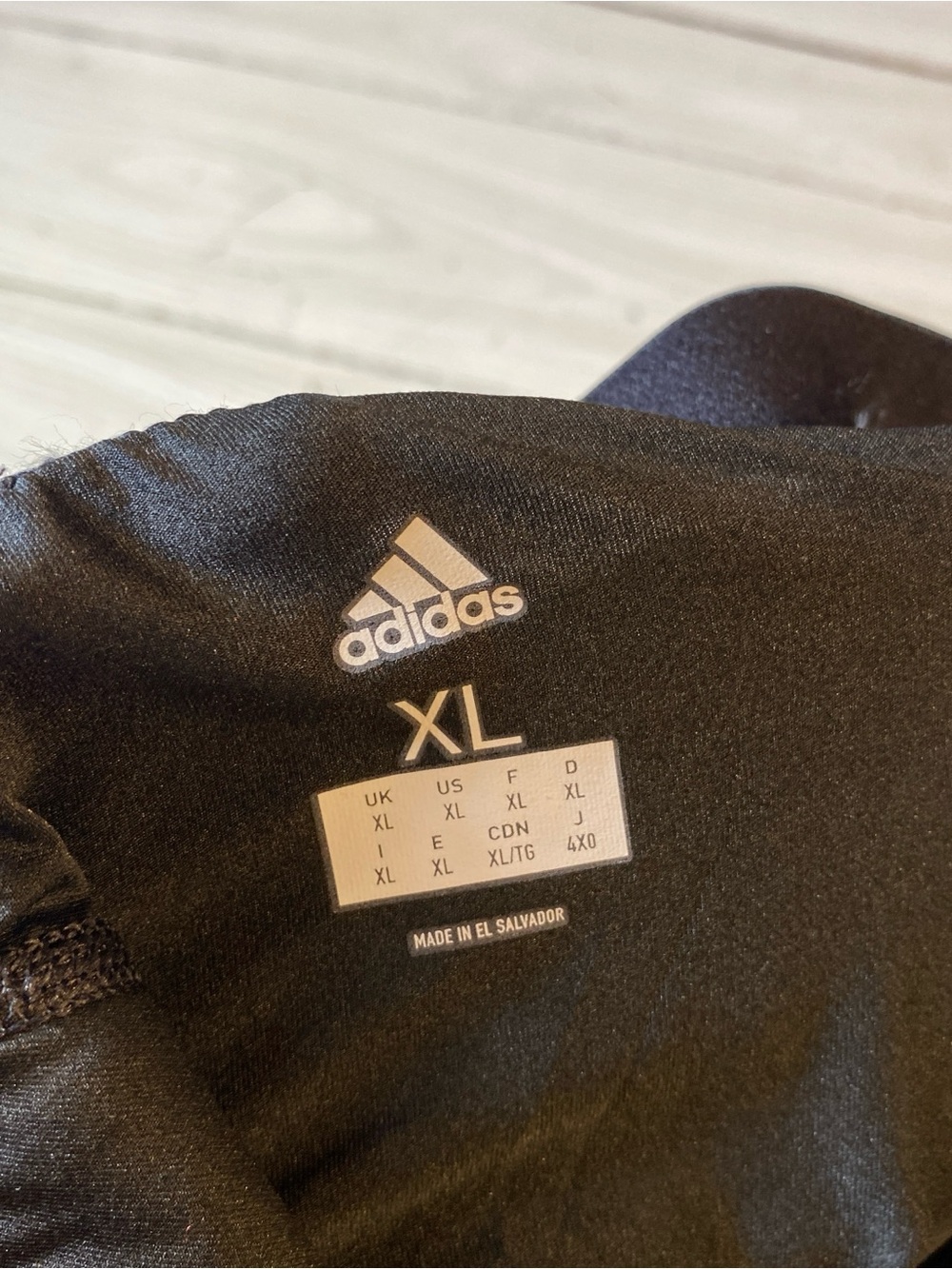Adidas Men’s XL Triple Stripe Slider No Cup Compression Shorts Black NWT. - Picture 9 of 9